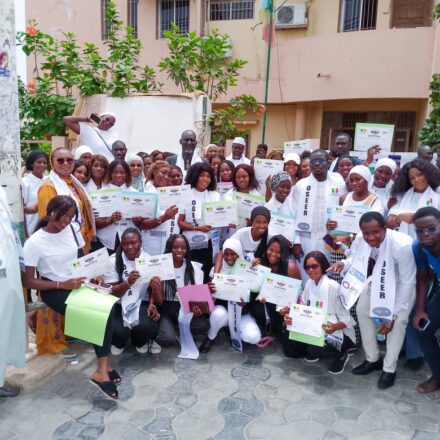 Projet Oseer - Cérémonie de Remise de Certificat de Formation en pâtisserie  à la mairie de Ndiareme Limamoulaye à Guédiawaye